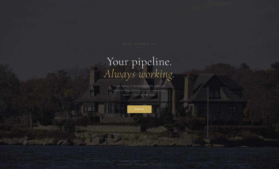 Propel Dialer public landing page